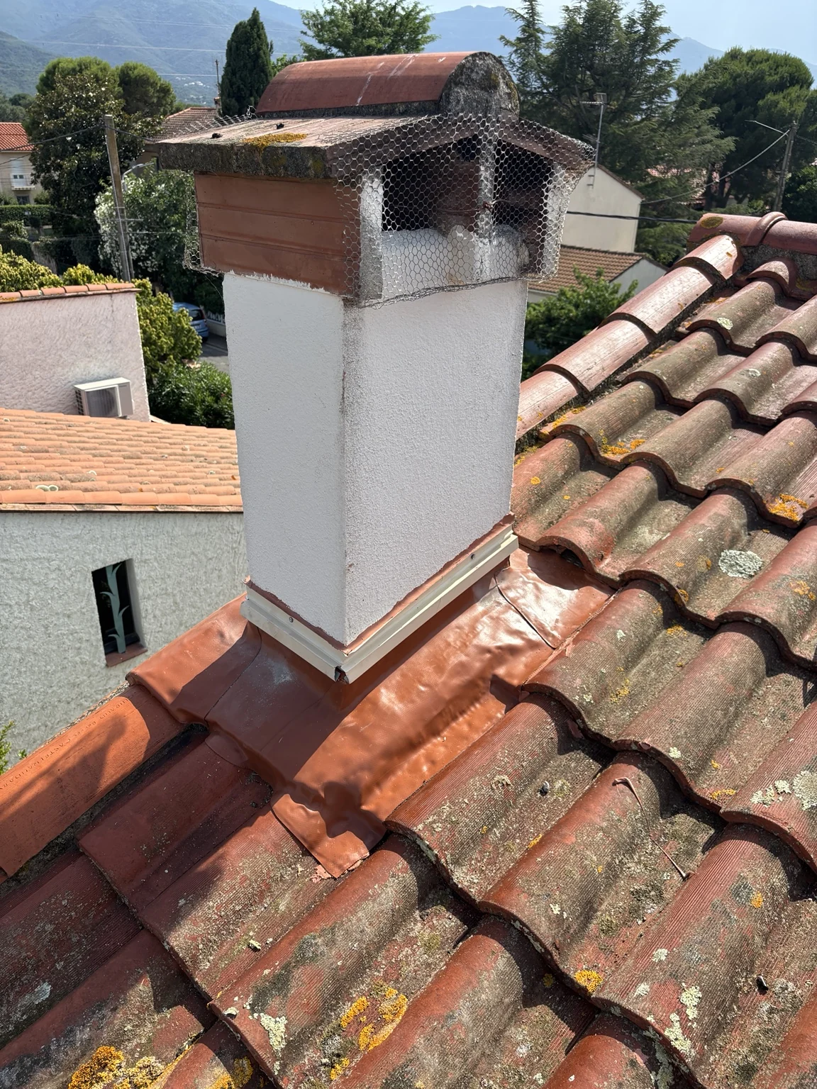 Étanchéité de cheminée WAKAFLEX